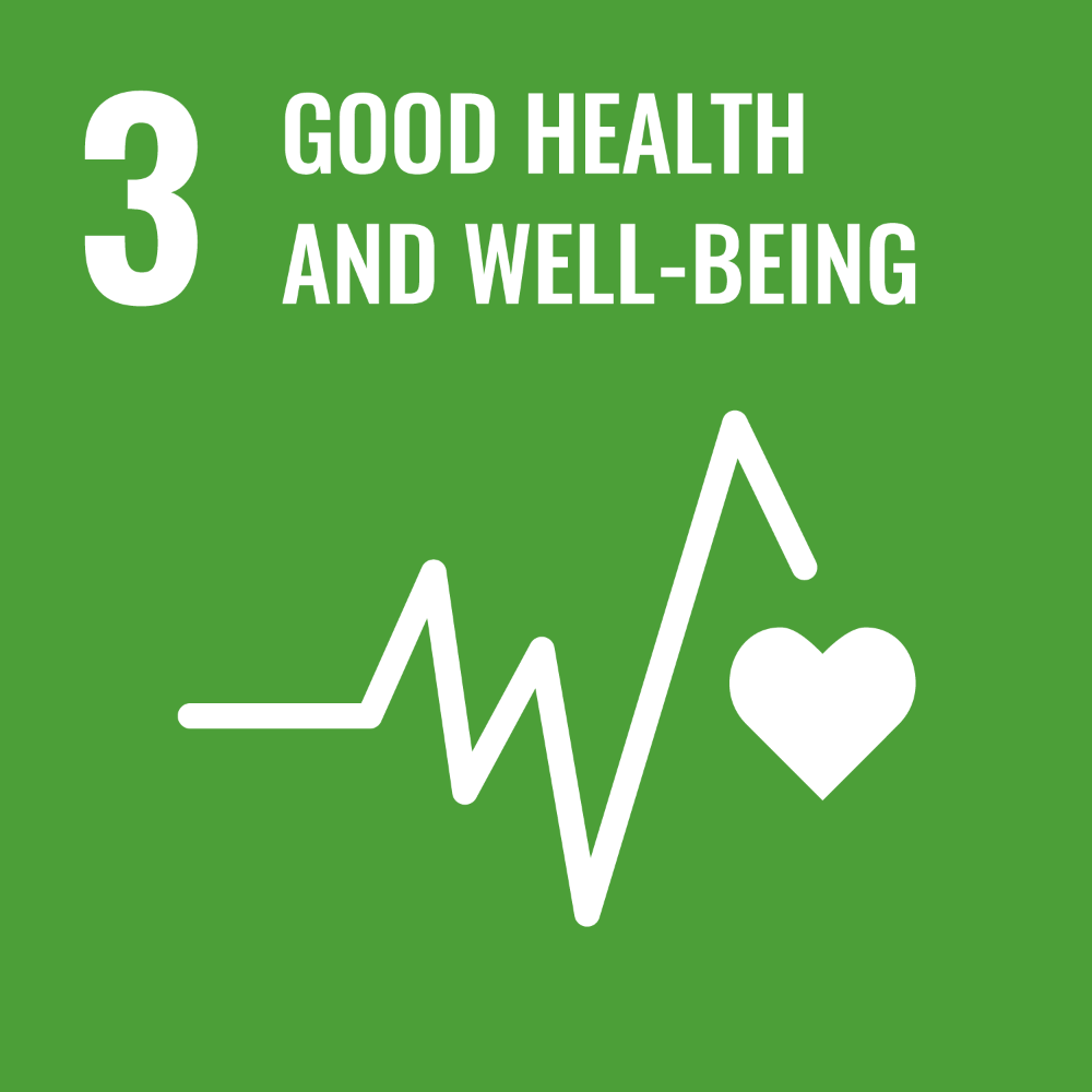 UN SDG Goal 3 graphic