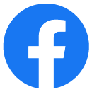 Facebook logo blue