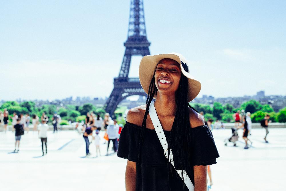 Black female travel