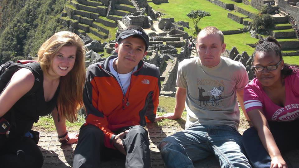 Students in Peru